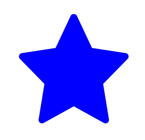 Gold star rating
