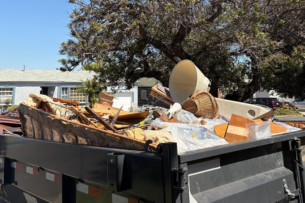 Residential demolition project